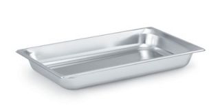 Vollrath Steam Table Pan   Full Size, 2 1/2 Deep, Stainless