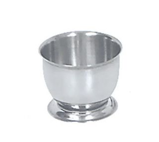 Browne Foodservice Egg Cup, 1 1/2 x 2 in, Stainless Steel, Mirror Finish