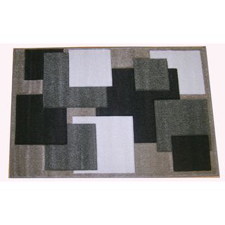 Modern Deco Champagne Boxes Rug (52 X 72)