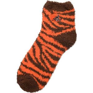 Cleveland Browns For Bare Feet Sleep Soft Zebra 109