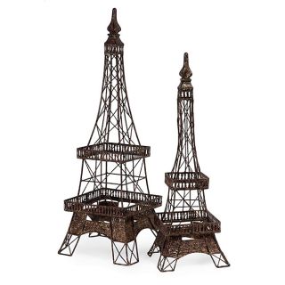 Provence Eiffel Tower Accents (set Of 2)