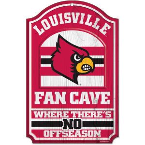 Louisville Cardinals Wincraft 11x17 Wood Sign