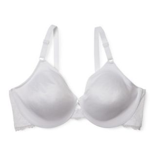 Self Expressions By Maidenform Womens Unlined Lace Wing Bra 5062   White 36D
