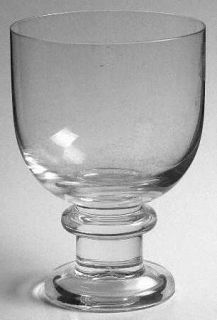 Thomas Coppa Water Goblet   All Clear, Wafer In Stem