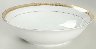 Gorham Lady Anne Signature Gold 9 Round Vegetable Bowl, Fine China Dinnerware  