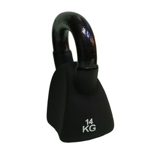 Neoprene Kettlebell 14kg (30.8 Pound) (BlackWeight 14 kilograms (30.8 pound)Dimensions 11 inches long x 5 inches wide x 9 inches high )