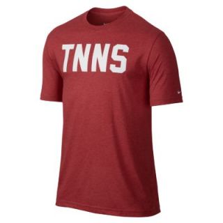 Nike TNNS Dri FIT Mens T Shirt   Light University Red Heather