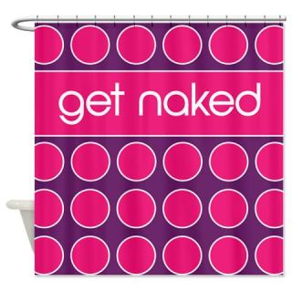  purple pink dot Shower Curtain  Use code FREECART at Checkout