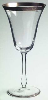 Glastonbury   Lotus Ravenswood Water Goblet   Stem 85, #121, Gold Encrusted