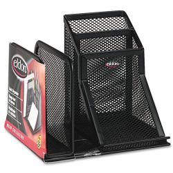 Rolodex Wire Mesh Desk Organizer (BlackMaterial Metal meshNumber of compartments Four (4) Dimensions 14.43 inches wide x 8.5 inches deep x 7.75 inches high Metal meshNumber of compartments Four (4) Dimensions 14.43 inches wide x 8.5 inches deep x 7.7