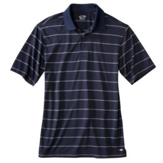 C9 by Champion Mens Striped Golf Polo   Xvr Nvy/ Wht M