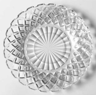 Anchor Hocking Waterford Clear Saucer Only   Clear,Waffle Design,Depression Glas