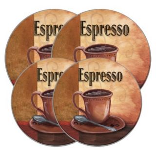 Range Kleen Burner Kovers Round La Caffe Espresso