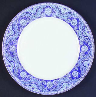 American Atelier Asian Blue Dinner Plate, Fine China Dinnerware   Blue Oriental