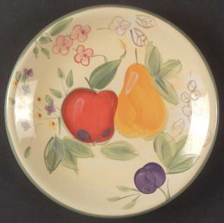 Gibson Designs Fruit Grove (Pears,Apples) Salad Plate, Fine China Dinnerware   F