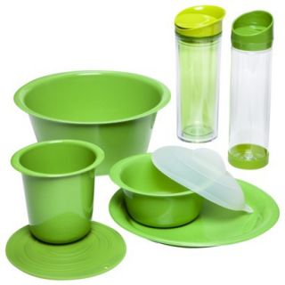 ZAK Dinnerware Set of 8   Green