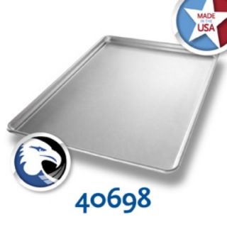 Chicago Metallic Full Size Glazed Stay Flat Sheet Pan, Aluminum