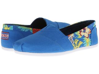 BOBS from SKECHERS Bobs Plus   Paradise Womens Slip on Shoes (Blue)