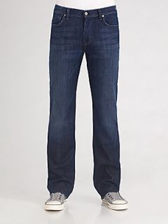 7 For All Mankind Austyn Relaxed Straight Leg Jeans   Los Angeles Dark