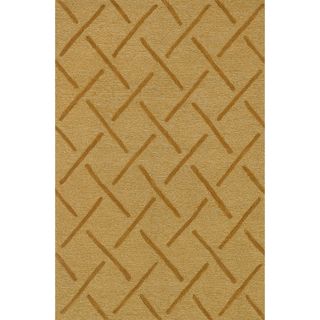 Hand Tufted Benson Gold Rug (76 X 96)