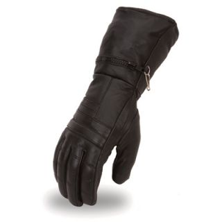 First Classics Mens High Performance Motorcycle Gloves   Black, XL, Model#