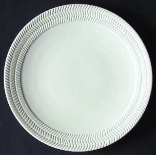 Studio Nova Chantilly White Graphic Salad Plate, Fine China Dinnerware   Stonewa