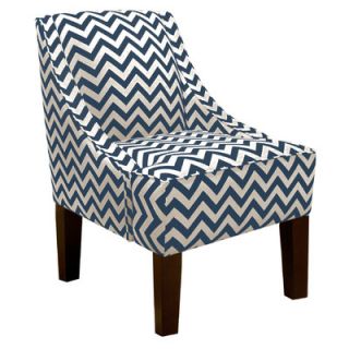 Skyline Furniture Swoop Armchair 72 1ZGZG Color Titan Birch