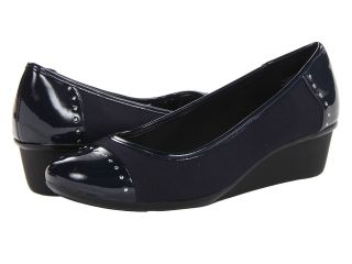 Anne Klein Dunley Womens Flat Shoes (Blue)