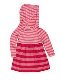 Toddlers & Little Girls Striped Hooded Sweater Dress