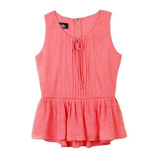 by&by Girl Sleeveless High Low Top   Girls 7 16, Coral, Girls