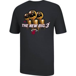 Miami Heat adidas NBA New Big 3 T Shirt