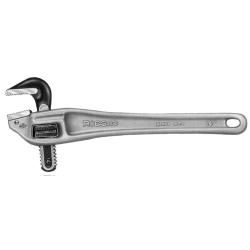 Ridgid 14 inch Aluminum Handle Offset Pipe Wrench (AluminumJaw material Alloy steelWeight 2 pounds)