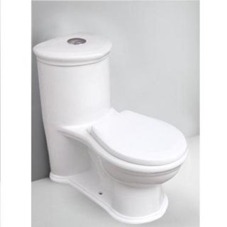 The Little Bottom The Entrepreneur Childrens Toilet (WhiteMeasurements 19.69 inches long x 12.01 inches wide x 22.64 inches highMaterials ChinaWater Capacity 1.6 GPFSingle flush )