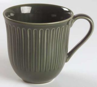 Nancy Calhoun Vista Del Sol Spruce Green Mug, Fine China Dinnerware   All Dark G