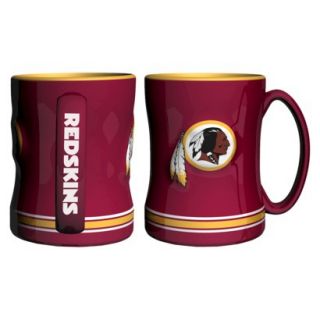 Boelter Brands NFL 2 Pack Washington Redskins Relief Mug   15 oz