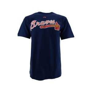 Atlanta Braves J Hey Majestic MLB Player T Shirt