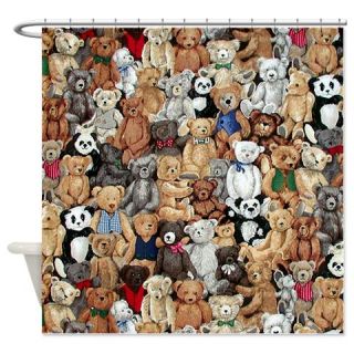  Teddy Bears Shower Curtain  Use code FREECART at Checkout