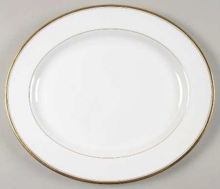 Royal Worcester Viceroy Gold 13 Oval Serving Platter, Fine China Dinnerware   W