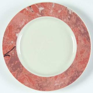 Villeroy & Boch Siena Bread & Butter Plate, Fine China Dinnerware   Salmon/Orang