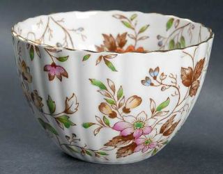 Samuel Radford Gatineau, The Open Sugar Bowl, Fine China Dinnerware   Brown,Mult