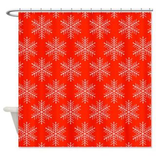  Snowflakes Shower Curtain  Use code FREECART at Checkout
