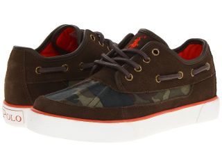 Polo Ralph Lauren Kids Parkstone Low FA13 Boys Shoes (Brown)