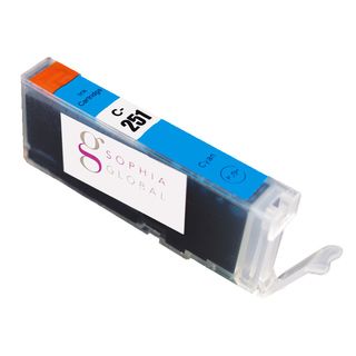 Sophia Global Compatible Canon Cli 251 Cyan Ink Cartridge (CyanPrint yield Up to 665 pagesModel SGCLI 251CPack of 1We cannot accept returns on this product. )