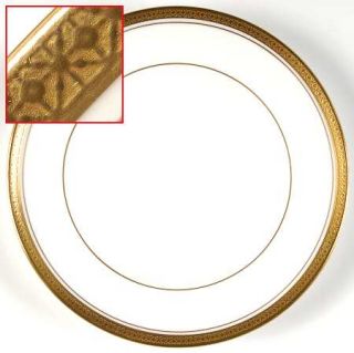 Coalport Elite Gold Bread & Butter Plate, Fine China Dinnerware   Gold Encrusted