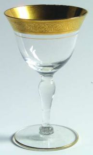 Glastonbury   Lotus Minton 36 Liquor Cocktail   Gold Encrusted,Stem 36