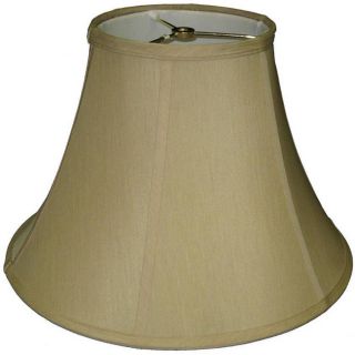 Khaki Fabric Bell Lamp Shade