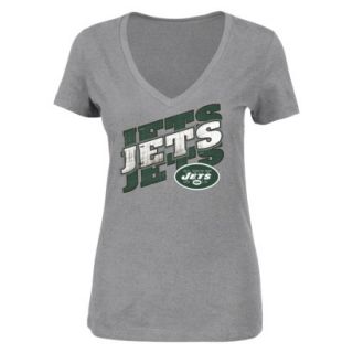 NFL Jets Respect Us II Heather Tee Shirt M