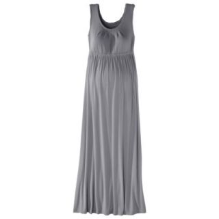 Liz Lange for Target Maternity Sleeveless Scoop Neck Maxi Dress   Gray XS