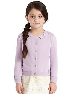 Juicy Couture Toddlers & Little Girls Bow Cardigan   Ash Lavender