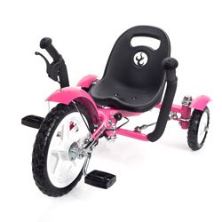 Mobo Tot Toddlers Pink Ergonomic 3 wheeled Cruiser
